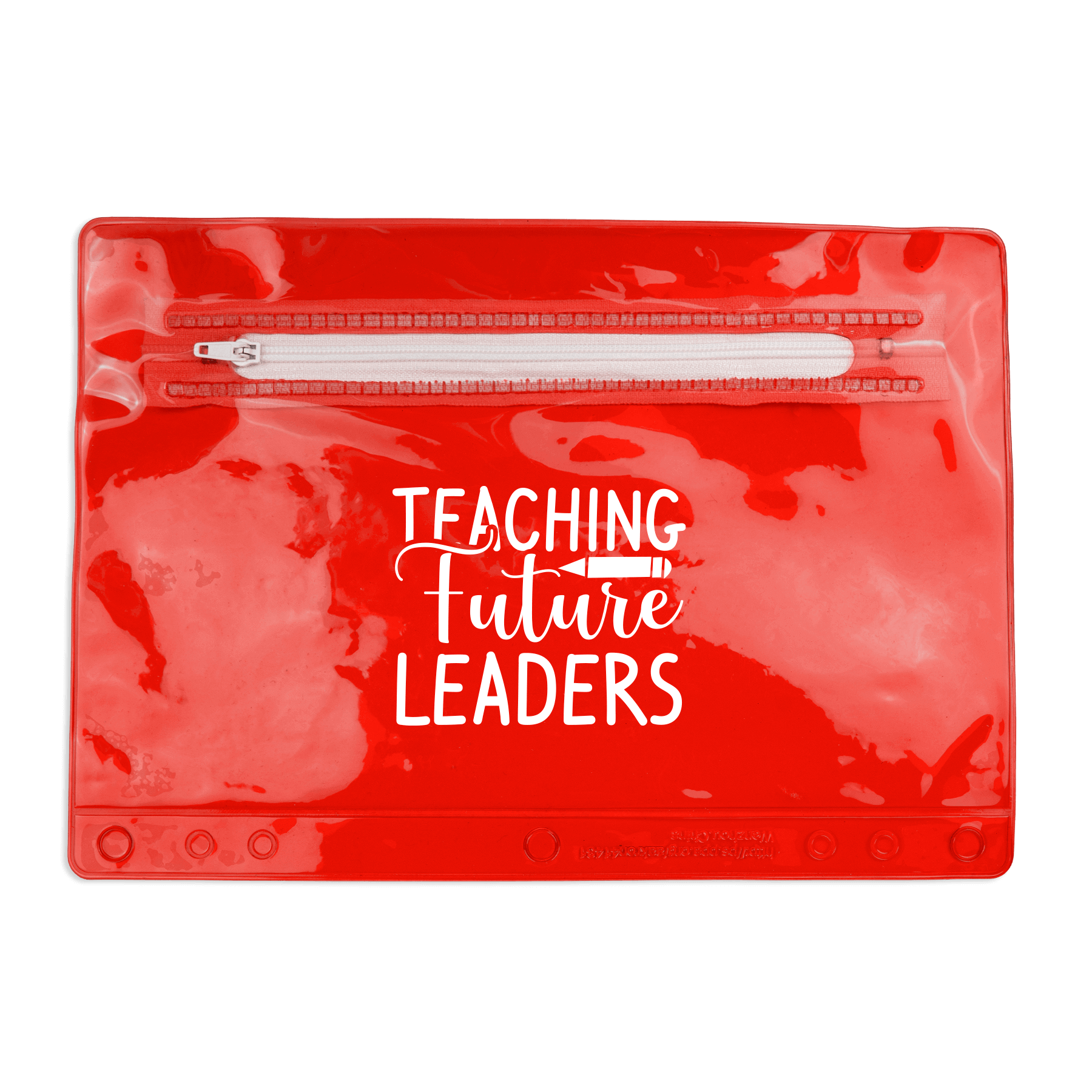 Translucent Red Imprinted